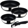 Bergner Sada pánví nerez s nepřilnavým povrchem  Click&Cook 3 ks 18, 20, 24 cm BG-32292-MM