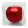 Baňka MagicHome červená lesklá, 15cm, 1ks