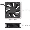 Ventilátor 80x80x25mm 12V/0,17A, kuličková ložiska