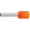 Dutinka pro kabel 4mm2 oranžová (E4012)