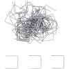 Sponky na opravu plastů, typ U, 0,6 mm, 100 ks - B73350