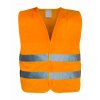 Vesta výstražná oranžová XXL EN 20471:2013 + A1:2016