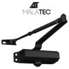 Zavírač dveřní 40-60 kg černá Malatec