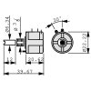 100R/N, 3590S, hřídel 6,25x12mm, potenciometr víceotáčkový