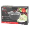 Hrnec s poklicí MagicHome Black Marble Line, 20cm, 2,2l