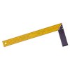 Úhelník ocelový žlutý 40cm