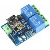 Modul 2x relé ESP8266 s wifi modulem ESP-01, napájení 5V
