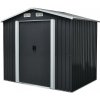 Zahradní domek plech, antracit, 226x162x206 cm
