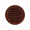 Větrací mřížka kruhová uzavíratelná 125 hnědá