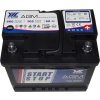 Pb akumulátor JYC Start-Stop AGM 12V/60Ah pravá