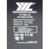 Pb akumulátor JYC FT100-12 VRLA AGM 12V/100Ah trakční