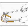 Ohybačka na trubky Al, Cu, 180°, pr. 15/32", 12mm - YT-21842