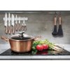 BERLINGERHAUS Sada nádobí s mramorovým povrchem 10 ks Rosegold Metallic Line BH-1220