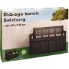 PROGARDEN Zahradní lavice s úložným prostorem 130x60x85cm KO-Y54970380