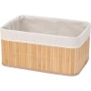 HOMESTYLING Košíky do koupelny úložné sada 3 ks bambus KO-KR8100530