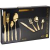 EXCELLENT Sada příborů nerez 24 ks ZLATÁ KO-CC4100940