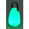 PROGARDEN Nabíjecí lampa kempingová venkovní s ovladačem RGB 21 cm KO-CY8001940