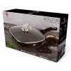 BERLINGERHAUS Pánev grilovací s poklicí 28 cm Shiny Black Collection BH-6612