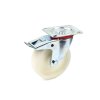 Náhradní otočné kolečko polypropylenové s brzdou 125mm GEKO