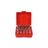 Hlavice nástrčné Torx E4 - E24, 1/2", 3/8", 1/4", sada 14 ks MAR-POL
