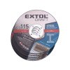 Kotouče řezné na kov, 5ks, 115x1,6x22,2mm, EXTOL CRAFT