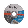 Kotouče řezné na kov, 5ks, 115x1,6x22,2mm, EXTOL CRAFT