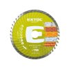 Kotouč diamantový řezný turbo, 150x22,2mm, suché i mokré řezání, EXTOL CRAFT