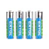 Baterie zinko-chloridové, 4ks, 1,5V AAA (LR03), EXTOL ENERGY