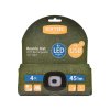 Čepice s čelovkou, nabíjecí, USB, zelená, univerzální velikost EXTOL LIGHT