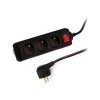 Prodlužovací přívod RPC 21B, 5 m, 3 zásuvky, 3 x 1,0 mm² WS RETLUX