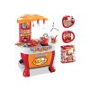 Hračka G21 Dětská kuchyňka Malý kuchař s příslušenstvím, oranžová