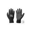 Rukavice ochranné 7" polyuretan PURE BLACK
