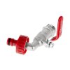 Ventil zahradní, vstup 3/4", výstup 1" + konektor pro rychlospojku - GEKO