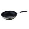 BERGNER Wok pánev s nepřilnavým povrchem MIDNIGHT 28 cm zelená BG-30129-GR