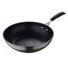 BERGNER Wok pánev s nepřilnavým povrchem MIDNIGHT 28 cm zelená BG-30129-GR