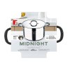BERGNER Hrnec s poklicí nerez MIDNIGHT 28 cm 9,5 litru BG-32129-MM