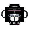 MASTERPRO Hrnec s poklicí nerez FOODIES 24 cm 5 litrů BGMP-1502-BK