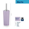 Štětka WC Marta, fialová 11x36,5 cm KL-24547
