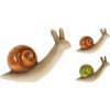 PROGARDEN Zahradní dekorace šnek 30 cm zelená KO-095202180zele