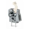 WAGO 257-451 svorkovnice 1pól, rozteč 5,08mm,24A/320V,vstup 90°, pruž