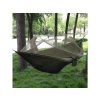 Houpací síť - hamaka s moskytiérou, 210×120 cm, 200 kg, maskáčová