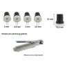 Náhradní trysky 4ks k pískovačce 2mm, 2,5mm, 3mm, 3,5mm MAR-POL