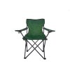 Kempingová židle skládací, zelená KELTIN
