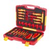 Elektrikářská sada nářadí v plastovém kufru, 24 ks - AH5101