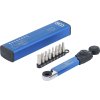 Momentový klíč s bity, 1/4", 2 - 10 Nm - BGS 74295