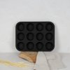 BERLINGERHAUS Forma na muffiny s nepřilnavým povrchem 12 ks Antracit Collection BH-8691