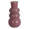 EXCELLENT Váza 3 bubliny 30 cm fialová KO-095241210fial