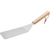 Obraceč Grill, na grilování, nerezový, s dřevěnou rukojetí, 34 cm