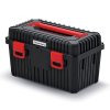 Kufr na nářadí HEAVY černý 585x360x337mm s vkladem