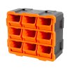 Plastový organizér, 9 zásobníků - TC320676